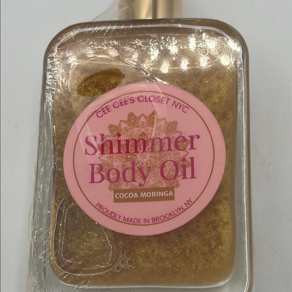 Cee Cees Closet NYC- Shimmer Body Oil - Gold